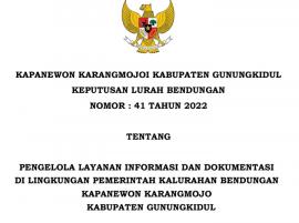 SK PPID KALURAHAN BENDUNGAN